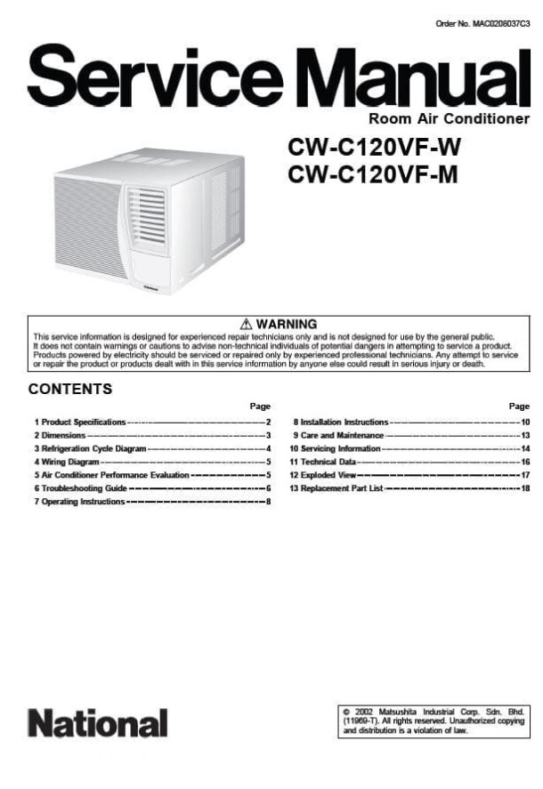 CW-C120VF-W, CW-C120VF-M